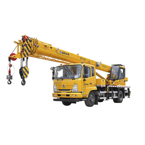 Башенный кран на грузовике - QY12F - XUZHOU JIUFA CONSTRUCTION MACHINERY CO.,LTD - со стрелой / телескопический / гидравлический