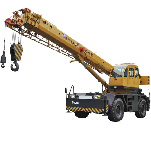 Мобильный башенный кран - RT30 - XUZHOU JIUFA CONSTRUCTION MACHINERY CO.,LTD - телескопический / для труднопроходимых участков местности / для тяжелых условий эксплуатации