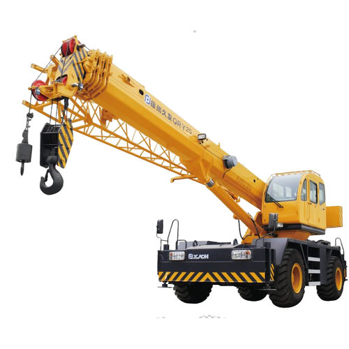 Мобильный башенный кран - RT25 - XUZHOU JIUFA CONSTRUCTION MACHINERY CO.,LTD - со стрелой / телескопический / для труднопроходимых участков местности