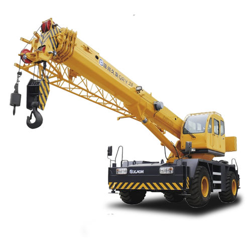 Мобильный башенный кран - RT20 - XUZHOU JIUFA CONSTRUCTION MACHINERY CO.,LTD - со стрелой / телескопический / для труднопроходимых участков местности
