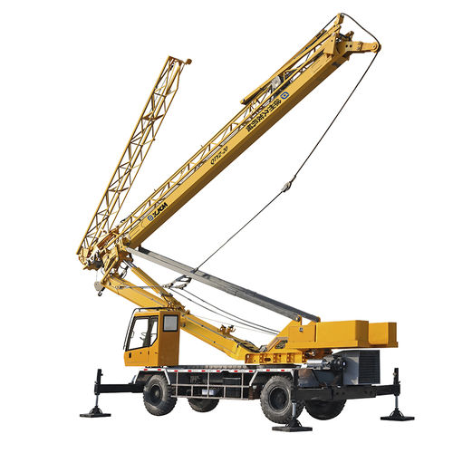 Мобильный башенный кран - QTYZ-20 - XUZHOU JIUFA CONSTRUCTION MACHINERY CO.,LTD - с автоматической сборкой