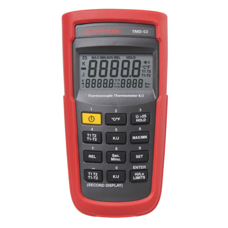 Термометр с зондом - TMD-53 - BEHA AMPROBE - мин./макс. / °C / K