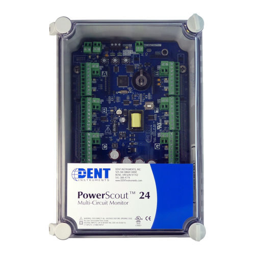 Прибор для измерения электрические параметры - PowerScout 24 - DENT INSTRUMENTS - промышленный / модульный / трехфазовый