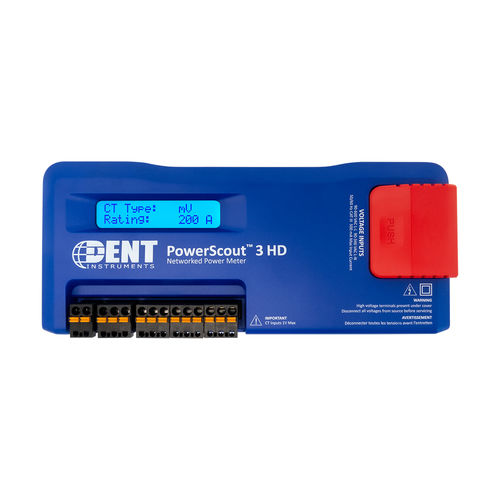 Прибор для измерения мощности счетчик активной энергии - PowerScout 3 HD  - DENT INSTRUMENTS - цифровой / переносной / трехфазовый