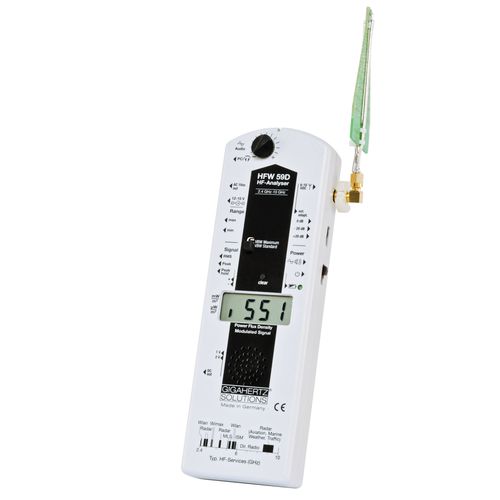 Прибор для измерения электромагнитного поля - HFW59D - GIGAHERTZ SOLUTIONS - цифровой / для контроля / переносной