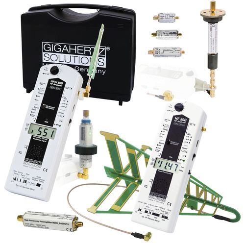 Прибор для измерения электромагнитного поля - HFEW59BD PLUS - GIGAHERTZ SOLUTIONS - цифровой / переносной / высокочастотный