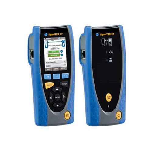 Тестер скорости передачи - SignalTEK CT - IDEAL NETWORKS - рабочих характеристик / сети Ethernet / для кабеля