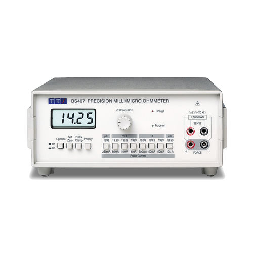 Цифровой микроомметр - BS407 - TTI - настольный