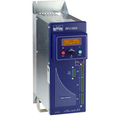 Вариатор частоты с функцией безопасности - SFU 0303STO - BMR GmbH - с цифровым индикатором / с широтно-импульсной модуляцией / для офиса