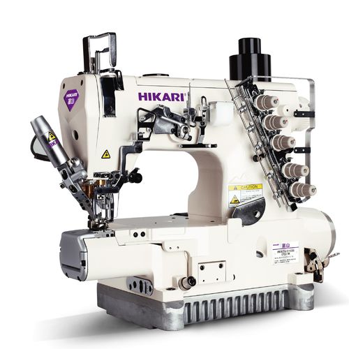 Швейная машина с цилиндрической опорой - HW782T-01X356 - Hikari (Shanghai) Precise Machinery Science & Technology Co - цепной стежок / интерлок / с тремя иглами