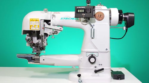 Одноигольная швейная машина - 328D - Strobel Spezialmaschinen GmbH - 2-проводная / для ткани / фиксированная