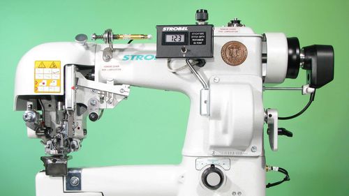 Швейная машина челночный стежок - 325-40D-TP - Strobel Spezialmaschinen GmbH - потайной шов / с одной иглой / 2-проводная