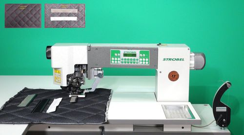 Швейная машина челночный стежок - 810C - Strobel Spezialmaschinen GmbH - потайной шов / с одной иглой / 2-проводная