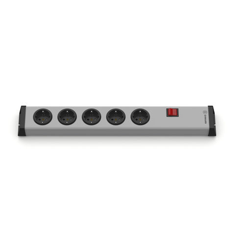 Сетевой фильтр с выключателем - 0201x00052300 - Bodo Ehmann GmbH - 5 гнезд