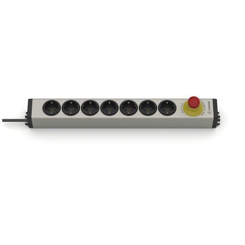 Сетевой фильтр CEE - 0819x00072033 - Bodo Ehmann GmbH - с выключателем аварийной остановки / 7 гнезд