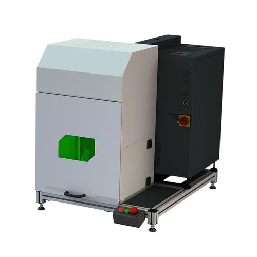 Автоматическая гравировальная машина - FIBER MARK PRO 3 - PORTLASER TECHNOLOGY, LDA - волоконный лазер / для металла / для пластмассы