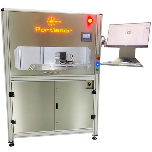 Гравировальная машина для пробок - CapsMark - PORTLASER TECHNOLOGY, LDA - CO2-лазер / для дерева / для пластмассы