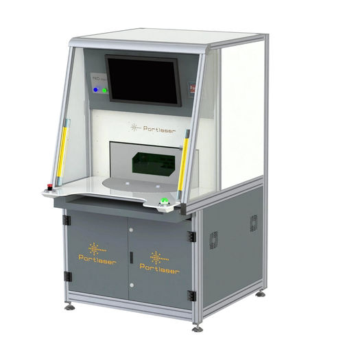 Маркировочная машина для металла - FIBER MARK PRO MAX-I - PORTLASER TECHNOLOGY, LDA - волоконный лазер / для пластмассы / для нержавеющей стали