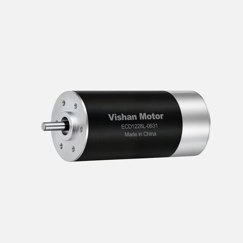 Бесщеточный двигатель - ECD1228  - Vishan Motor - DC / 6 В / с тормозом