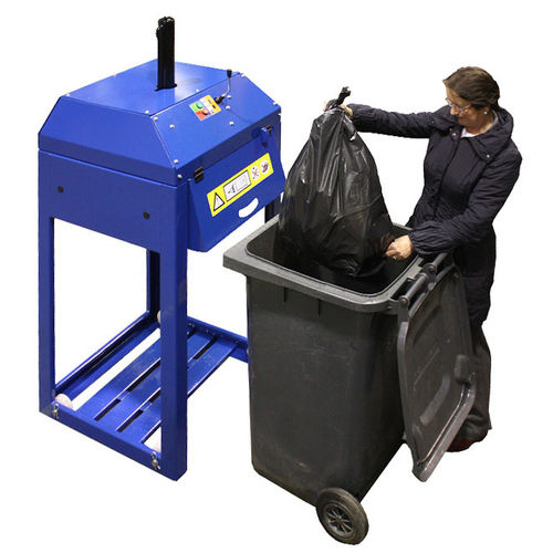 Уплотнитель отходов смешанные отходы - BTS-240l  - Beckmann Technik & Service KG - стационарный / для контейнера для отходов