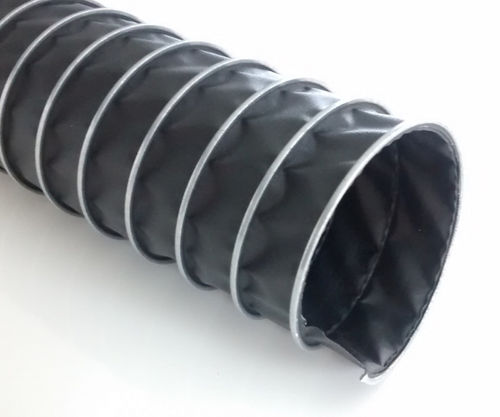 Гибкий вентиляционный короб - ABC PTFE CONDUCT 250 - ABC FLEX - из гальванизированной стали / из ПТФЭ / спиральный
