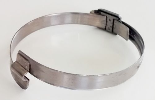 Зажимной хомут из нержавеющей стали - ABC FLEX - винтовой