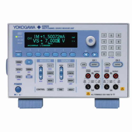 Многоканальный источник-измеритель - GS820 - YOKOGAWA Europe - USB / с аналоговым выходом