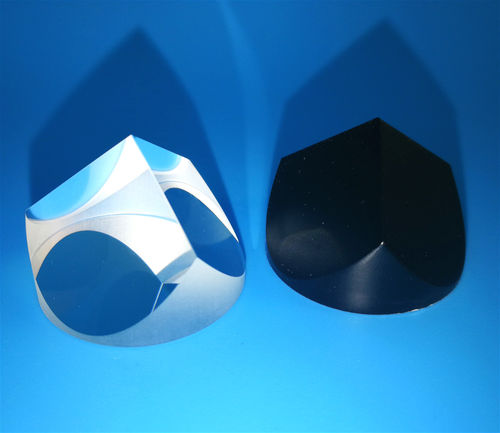 Ретроотражающая оптическая призма - Changchun Yutai Optics Co., Ltd. - из силикатного стекла / из стекла BK7