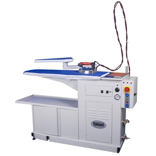 Узкий гладильный стол - HSL-KP-T2D - hasel ironing equipment - универсальный / с нагнетанием и всасыванием воздуха / с парогенератором