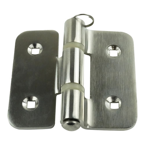 Плоский шарнир - HIN300 - Vital Parts ltd - из нержавеющей стали / привинчиваемый / полированный
