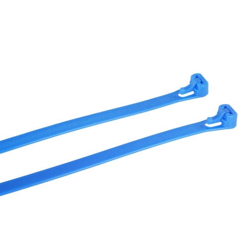 Кабельная стяжка из пластика - CTR7.6-250BL - Vital Parts ltd - нейлоновый / многоразовый / самоблокирующийся