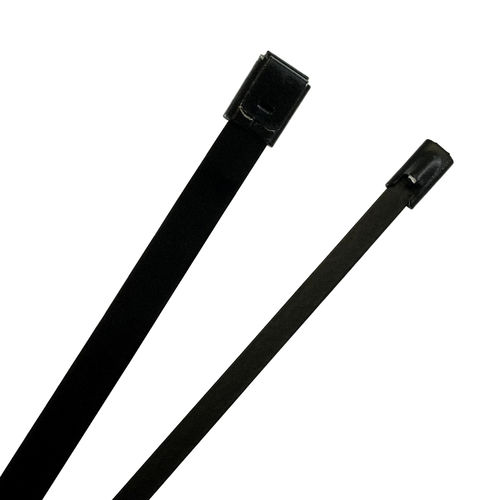 Кабельная стяжка из металла - CTSS4.6-1000-EC - Vital Parts ltd - из нержавеющей стали / из полиэстера / самоблокирующийся