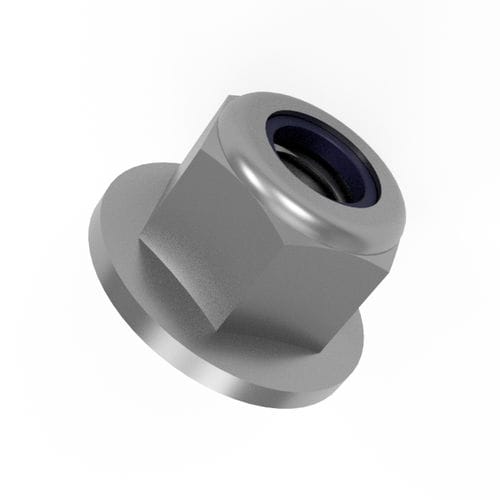 Гайка с фланцем - FN6923-M series  - Vital Parts ltd - воротниковая / из нержавеющей стали / нейлоновая