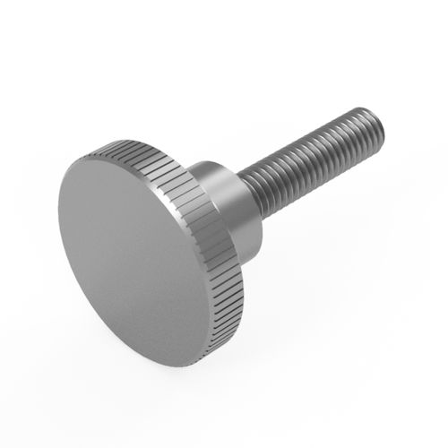 Винт для фиксации - THUM464-M series - Vital Parts ltd - для сборки / с рифленой цилиндрической головкой / с разрезом