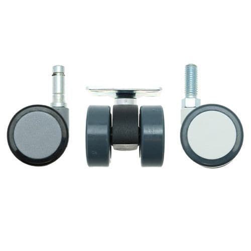 Неподвижный ролик - CST series - Vital Parts ltd - с пластиной / с резьбовым стержнем / из полиамида