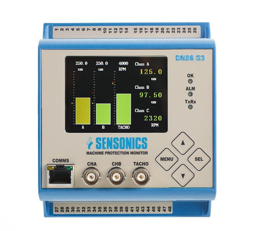 Система наблюдения вибрации - DN26 G3 - SENSONICS LTD - скорости / положения / для измерений