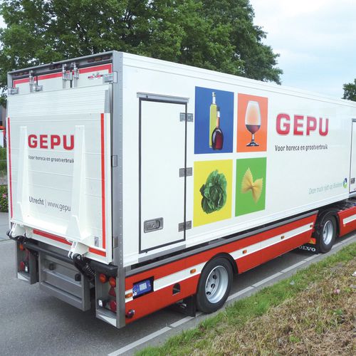 Стандартный борт-подъемник - DL 2500S/3000S - DAUTEL GmbH - для грузовика