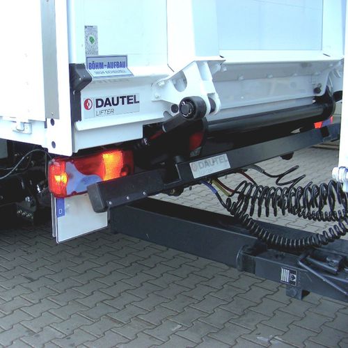 Складной борт-подъемник - DL 2000T/2500T - DAUTEL GmbH - для грузовика