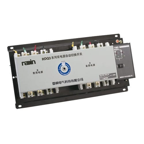Автоматический блок автоматического переключения - RDQ3CMA series - Radin Electric Technology Co., lTD - для резервного питания / 3 полюса / для блокировки