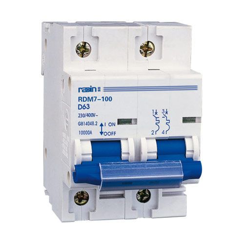 Магнитно-термический выключатель - RDM7-100 series - Radin Electric Technology Co., lTD - переменный ток / для сверхнагрузки / 3 полюса