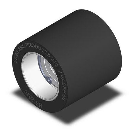Валок для направляющих элементов - RR series - Fairlane Products - из стали / неопреновый / на шариковом подшипнике