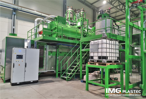 Производственная линия изоляционные панели - imgNF - IMG Plastec Co. Ltd. - сэндвич-панель с наполнителем EPS / для строительной площадки