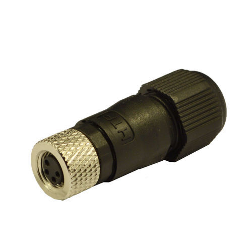Соединитель M8 - 08FC4000-S-SK - H.T.P. - для источника электропитания / прямой / круговой