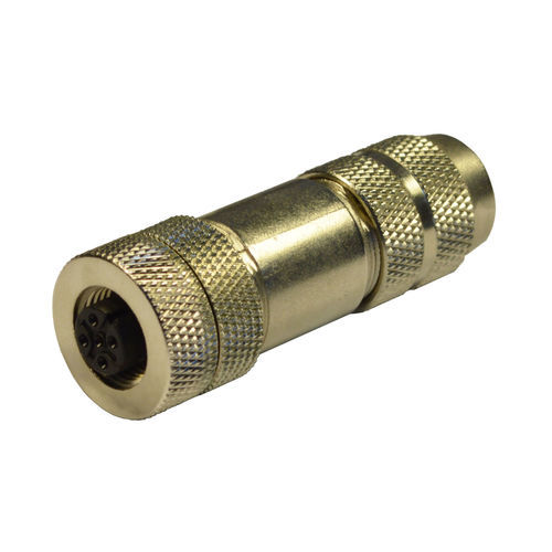Соединитель M12 - 12F14000 - H.T.P. - для передачи данных / прямой / круговой