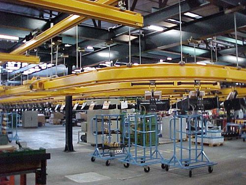 Однобалочный мостовой кран - T0094 - Eurocrane(China)Co.,Ltd - подвесной / легкий / стальной профиль