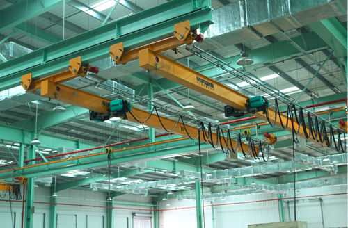 Однобалочный мостовой кран - S0012 - Eurocrane(China)Co.,Ltd - подвесной / стальной профиль / для цеха
