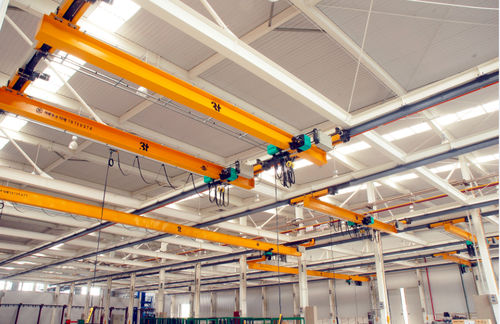 Однобалочный мостовой кран - S0011 - Eurocrane(China)Co.,Ltd - подвесной / стальной профиль / для цеха