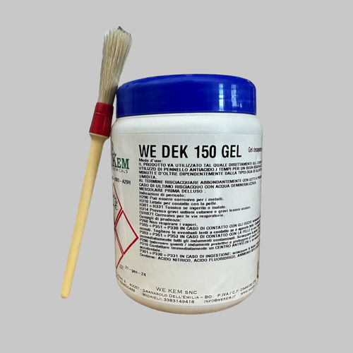 Гель для нержавеющей стали - WE DEK 150 GEL - WE KEM snc - растворитель