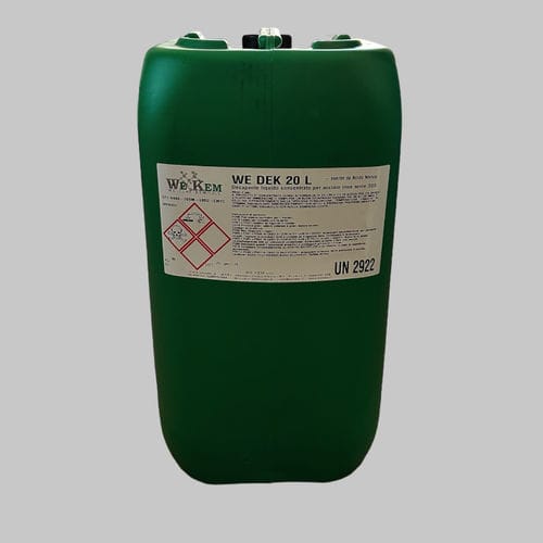 Растворитель для металла - WE DEK 20 L - WE KEM snc