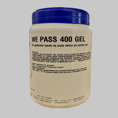 Пассивирование нержавеющей стали - WE PASS 400 GEL - WE KEM snc - промышленное
